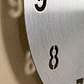 Reloj de pared Ø40 cm en acero inoxidable Pireo - Miniatura 3