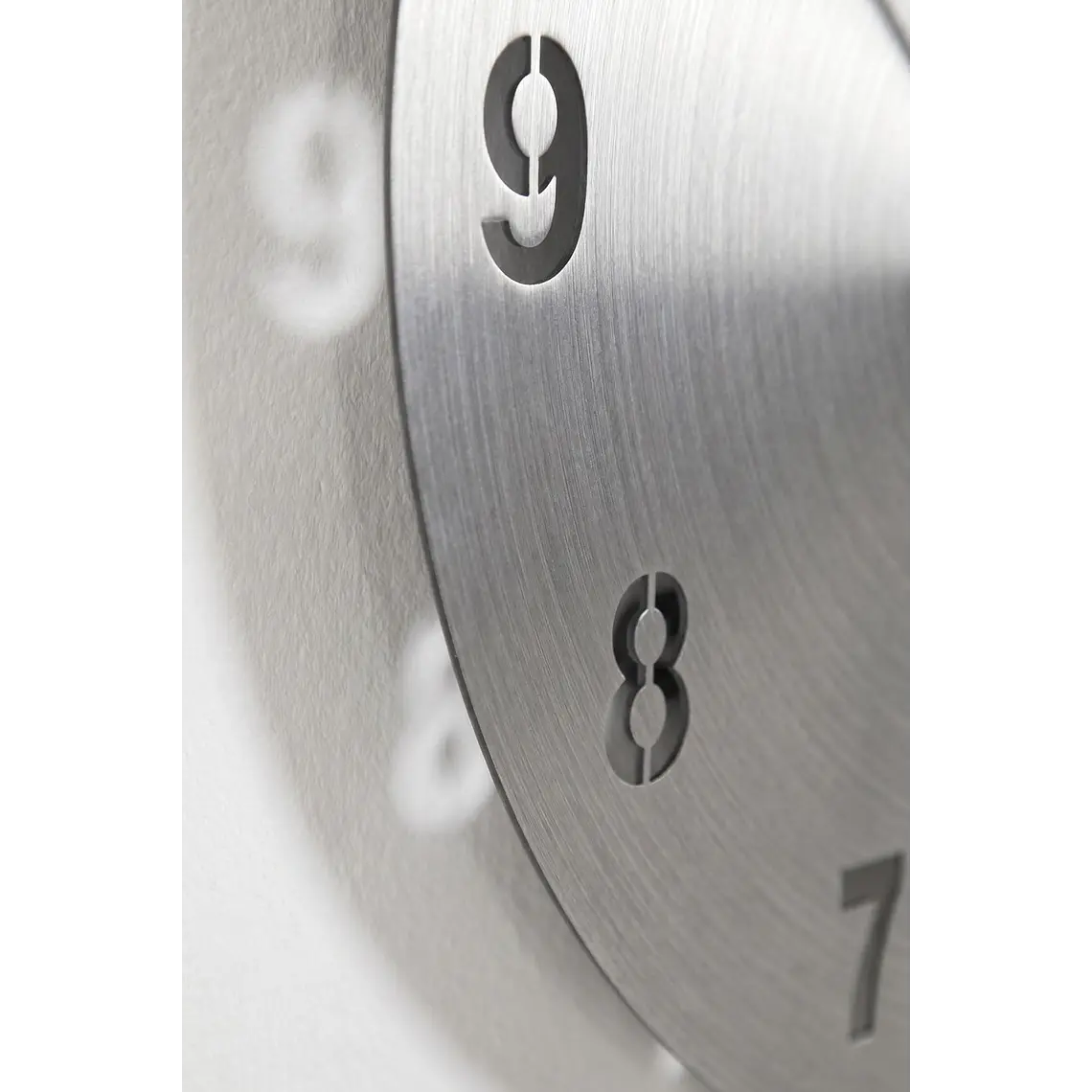 Reloj de pared Ø40 cm en acero inoxidable Pireo 6