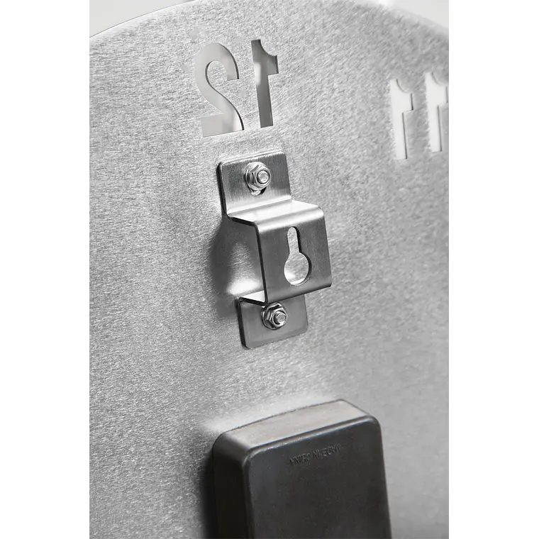 Reloj de pared Ø40 cm en acero inoxidable Pireo 8