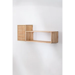 Aunor · Repisa en acabado madera de 125 cm