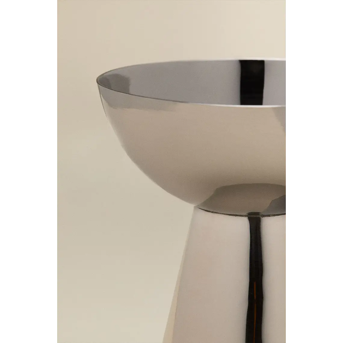 Set de 2 candelabros en acero inoxidable Zora 5