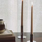 Set de 2 candelabros en acero Penda - Miniatura 1