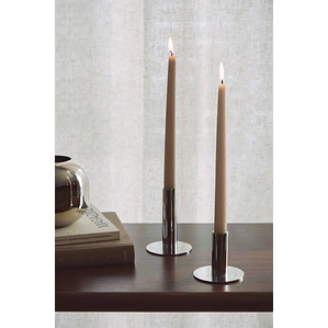 Set de 2 candelabros en acero Penda