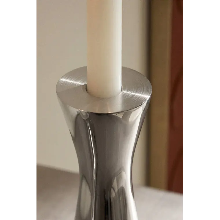 Set de 2 candelabros en aluminio Varo 3