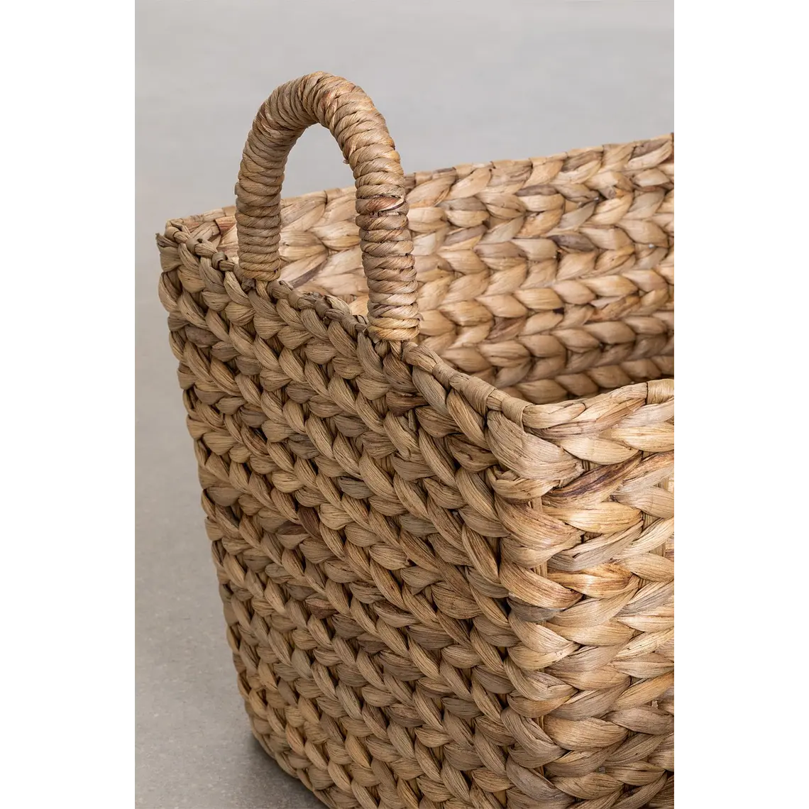 Set de 2 cestas de jacinto de agua Maura 8