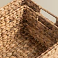 Set de 2 cestas en jacinto de agua Borea - Miniatura 7