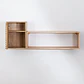 Set de 2 estantes de pared en madera - Miniatura 4