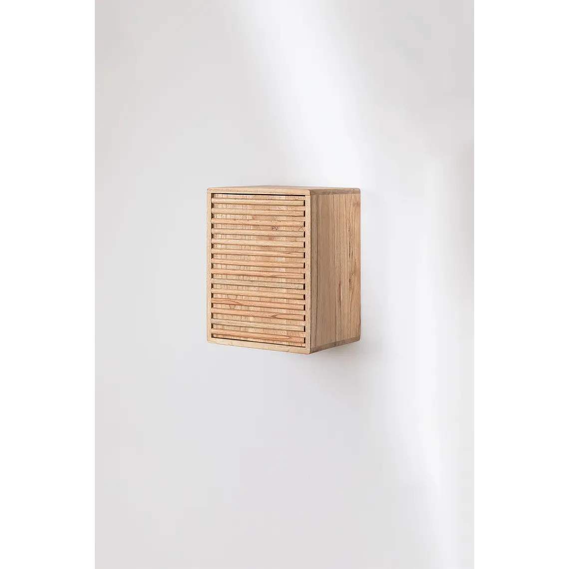 Set de 2 estantes de pared en madera 5
