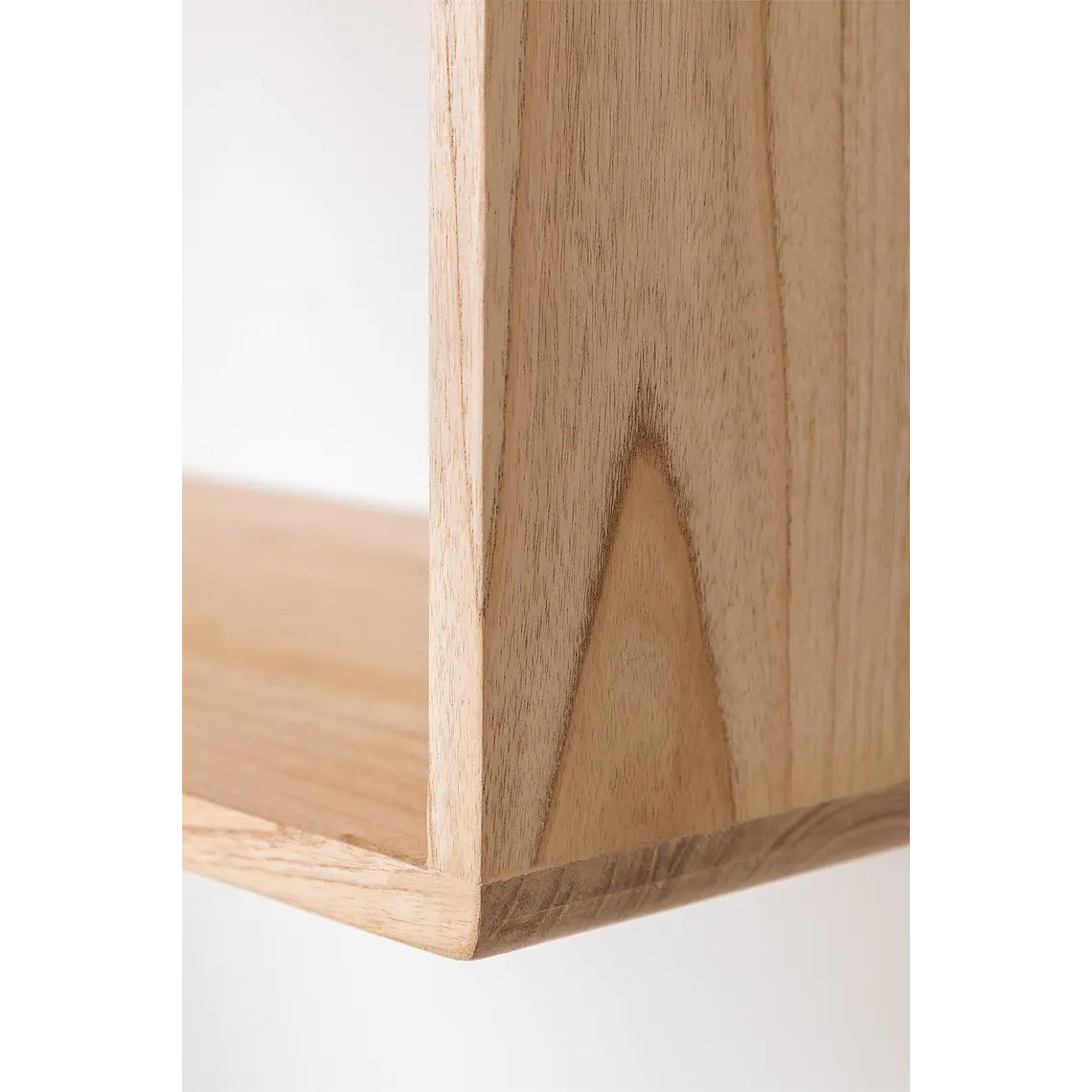 Set de 2 estantes de pared en madera 8