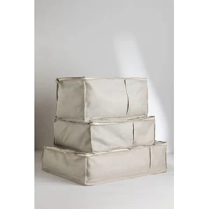 Set de 3 cajas organizadoras textiles Jara