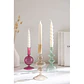 Set de 3 candelabros en cristal Kamea - Miniatura 9