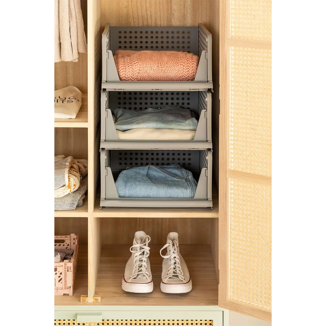 Set de 3 organizadores de ropa Nuba 2
