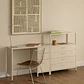Set de escritorio con cajones y cajonera en acero - Miniatura 1