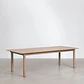 Set de mesa rectangular 250-310x105 cm extensible y 10 sillas de jardín en madera de acacia y cuerda trenzada Falina - Miniatura 4