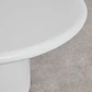 Set de mesa redonda Ø140 cm en cemento Namara y 6 sillas de jardín en madera de acacia Brenora - Miniatura 3