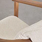 Silla de jardín con reposabrazos en madera de acacia Darena - Miniatura 7