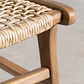 Silla de jardín en madera de teca Sola - Miniatura 7