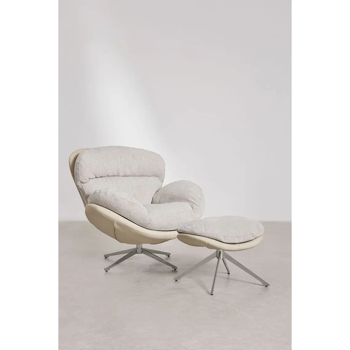 Daraela · Sillón tapizado de 100 cm 3