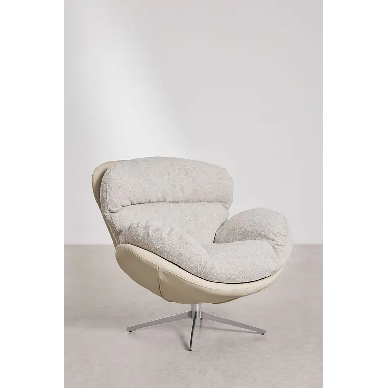 Daraela · Sillón tapizado de 100 cm 4