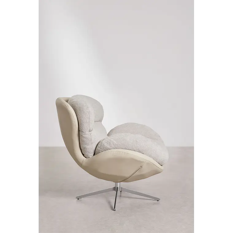 Daraela · Sillón tapizado de 100 cm 5