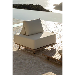 Sillón de jardín en acacia Nerena