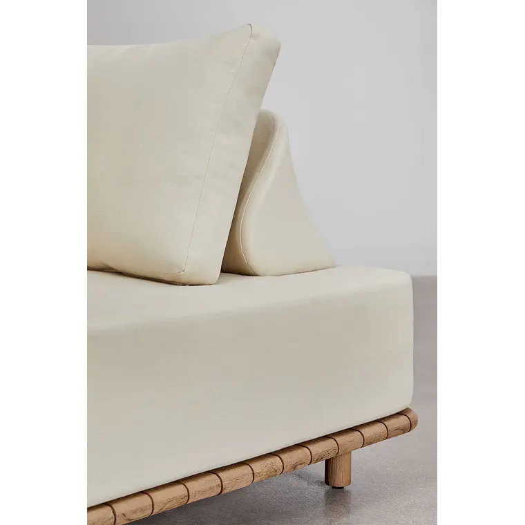 Sillón de jardín en acacia Nerena 5