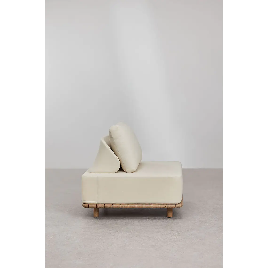 Sillón de jardín en acacia Nerena 6