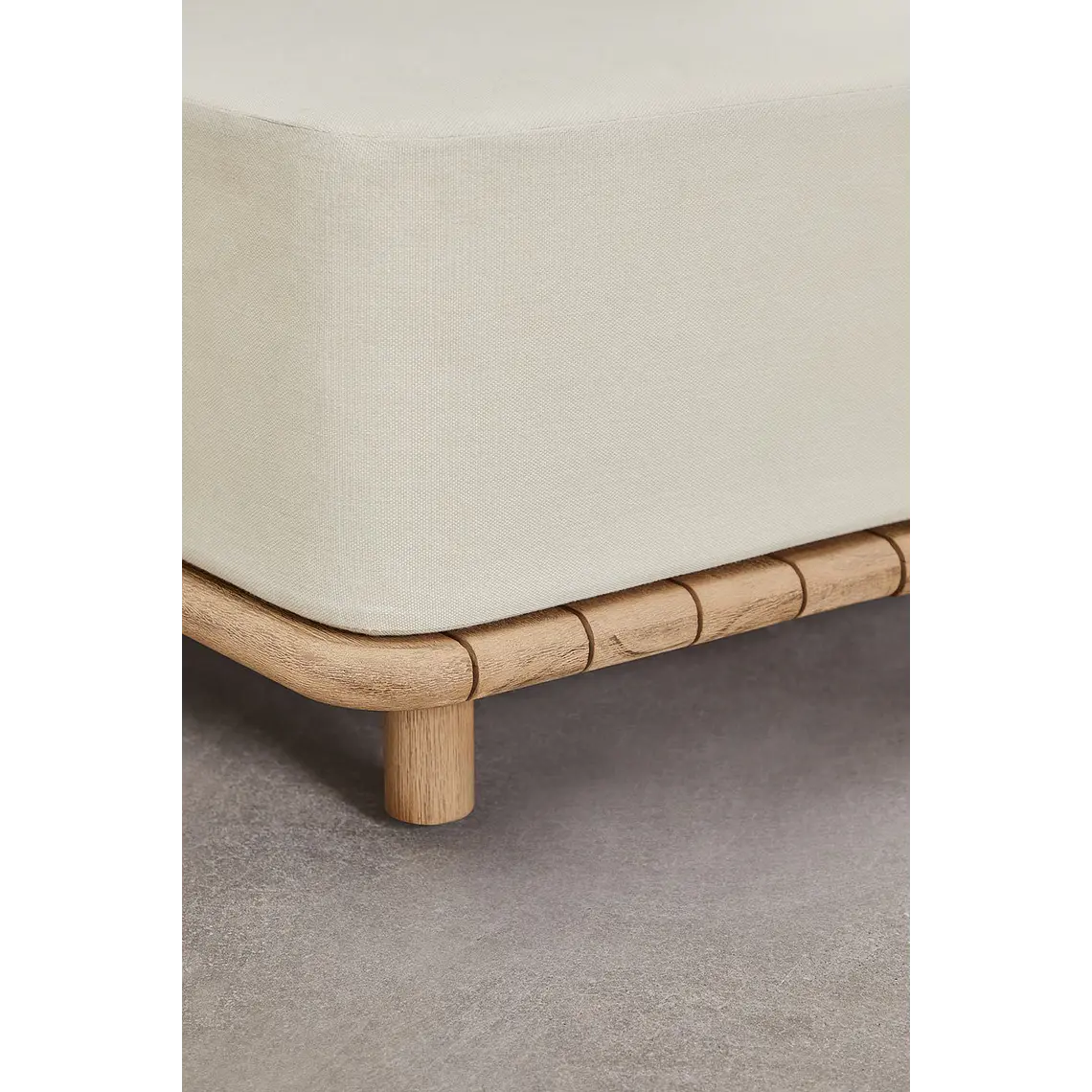 Sillón de jardín en acacia Nerena 8