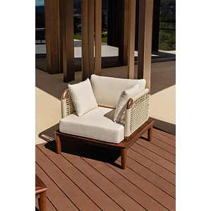 Sillón de jardín en acacia Renia