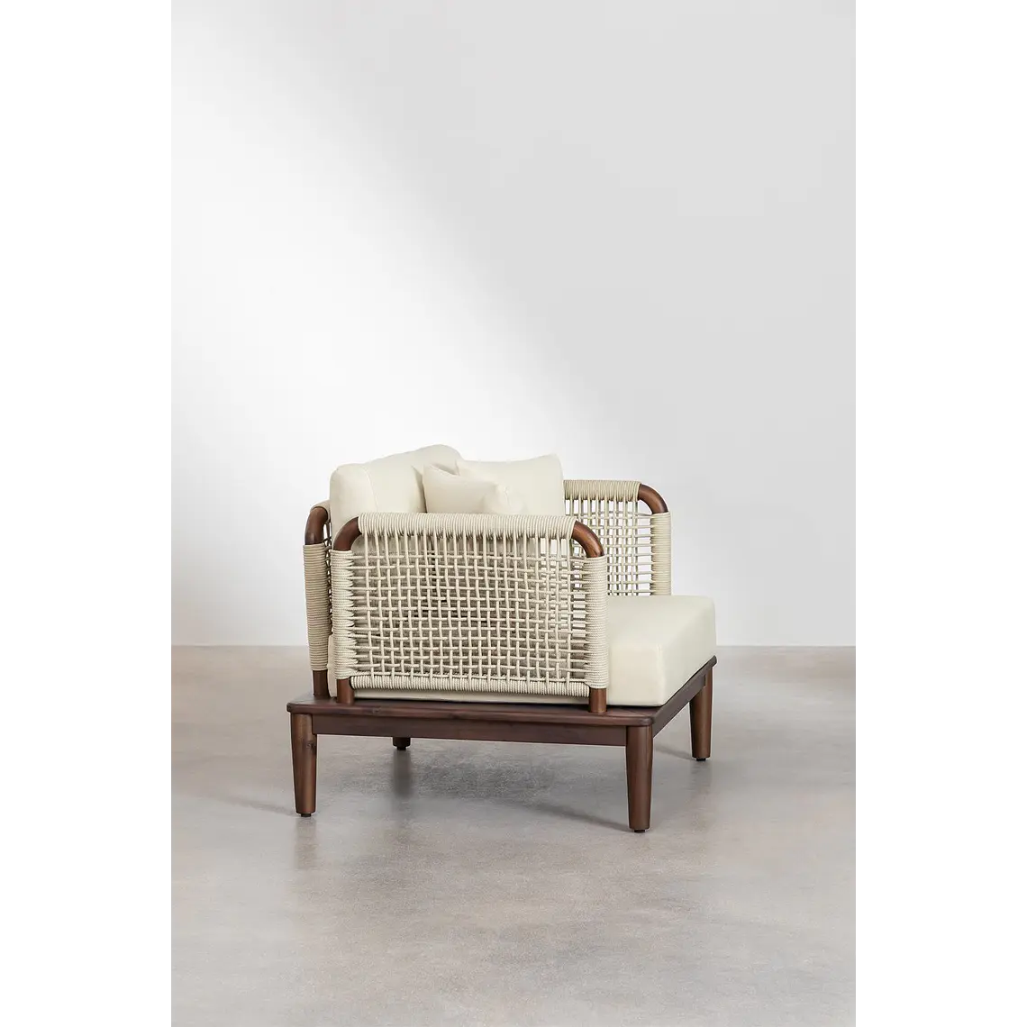 Sillón de jardín en acacia Renia 5