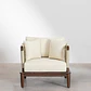 Sillón de jardín en acacia Renia - Miniatura 6