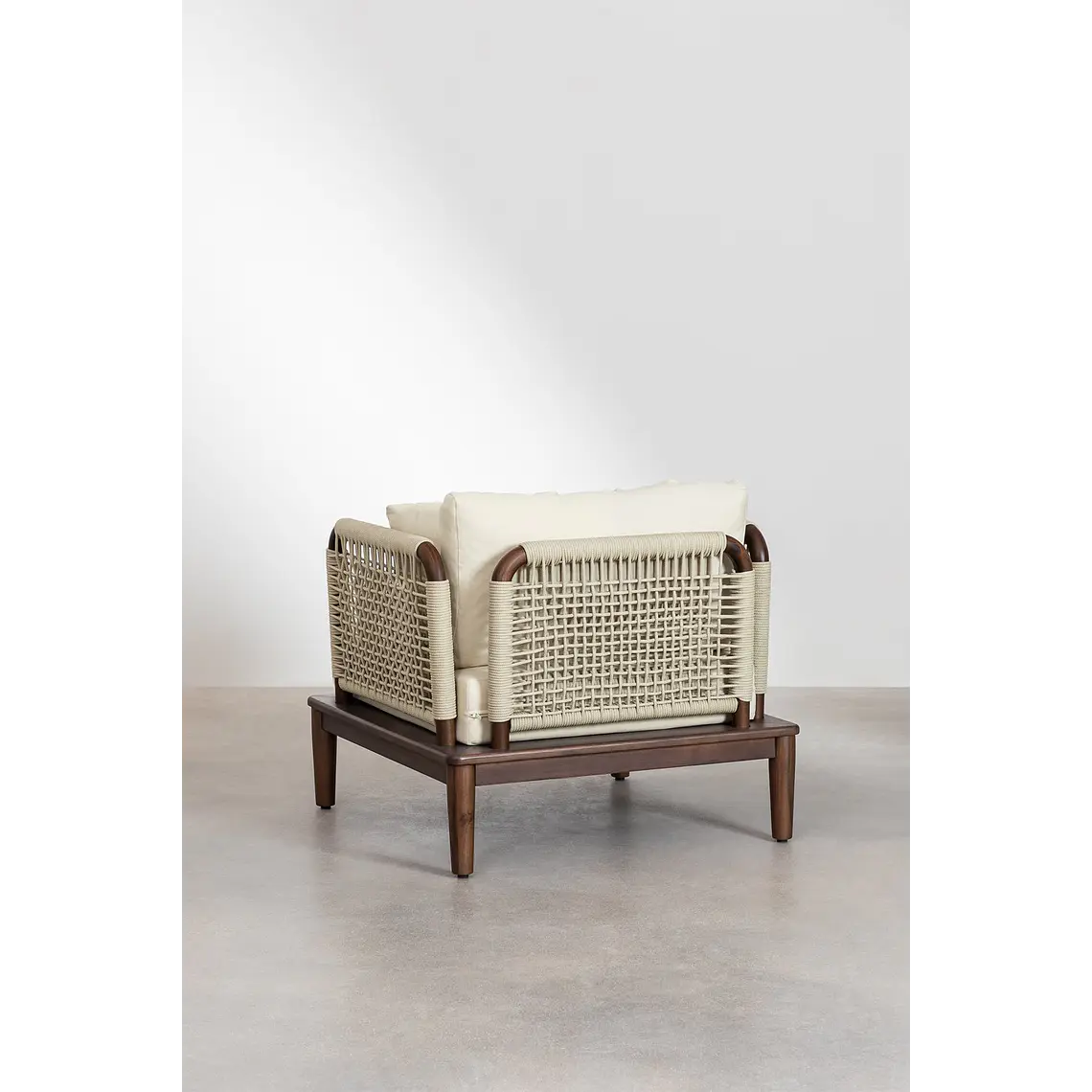 Sillón de jardín en acacia Renia 7