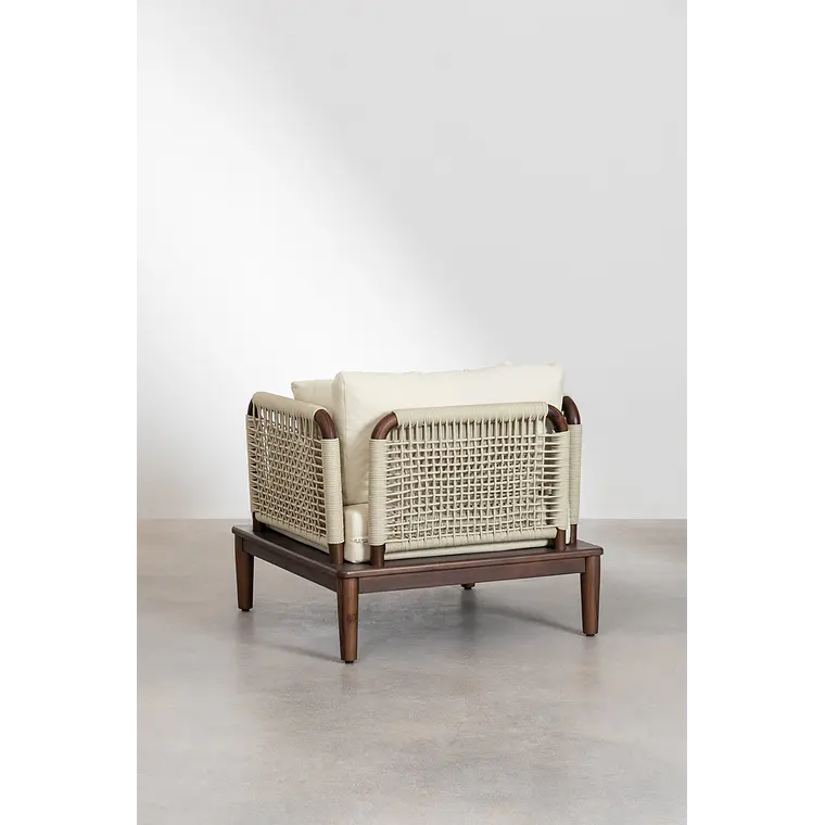 Sillón de jardín en acacia Renia 7