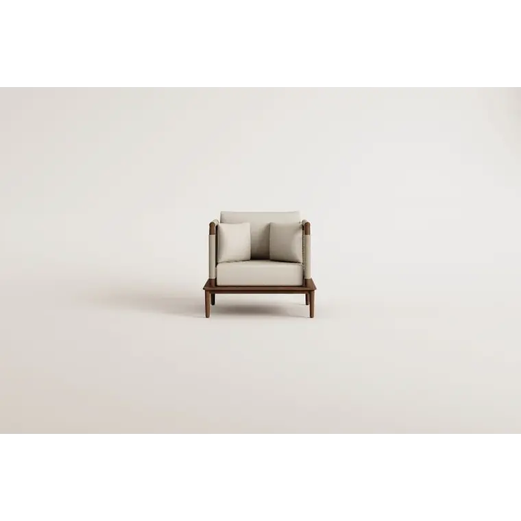 Sillón de jardín en acacia Renia 10