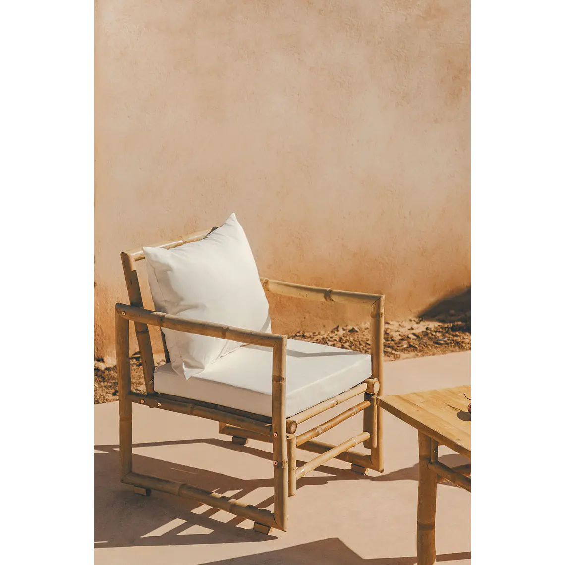 Sillón de jardín en bambú Moria 1