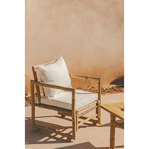 Sillón de jardín en bambú Moria