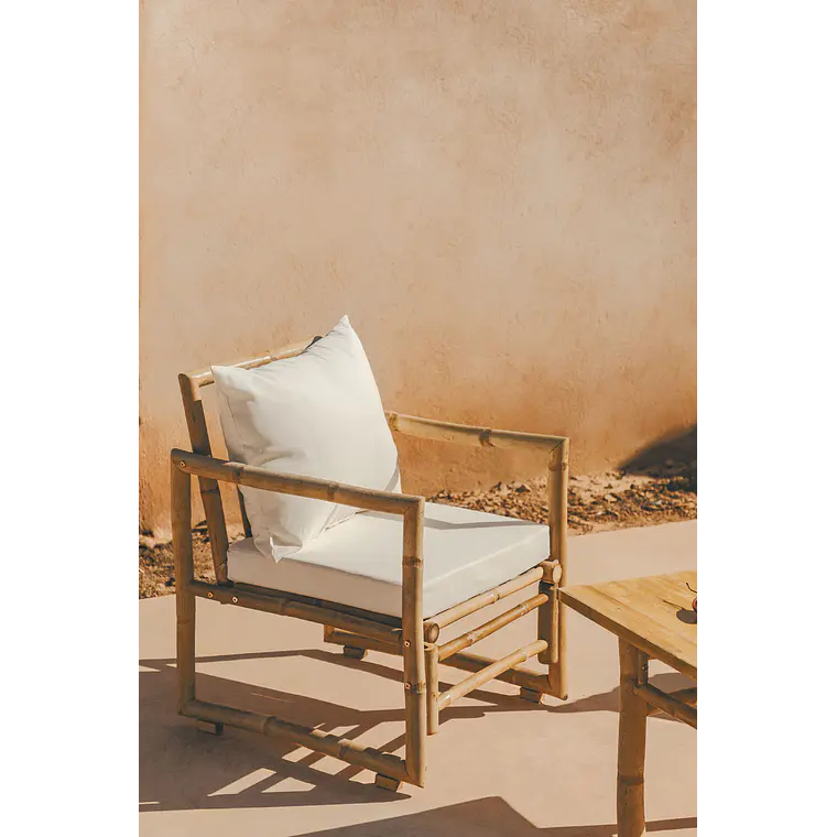 Sillón de jardín en bambú Moria 1