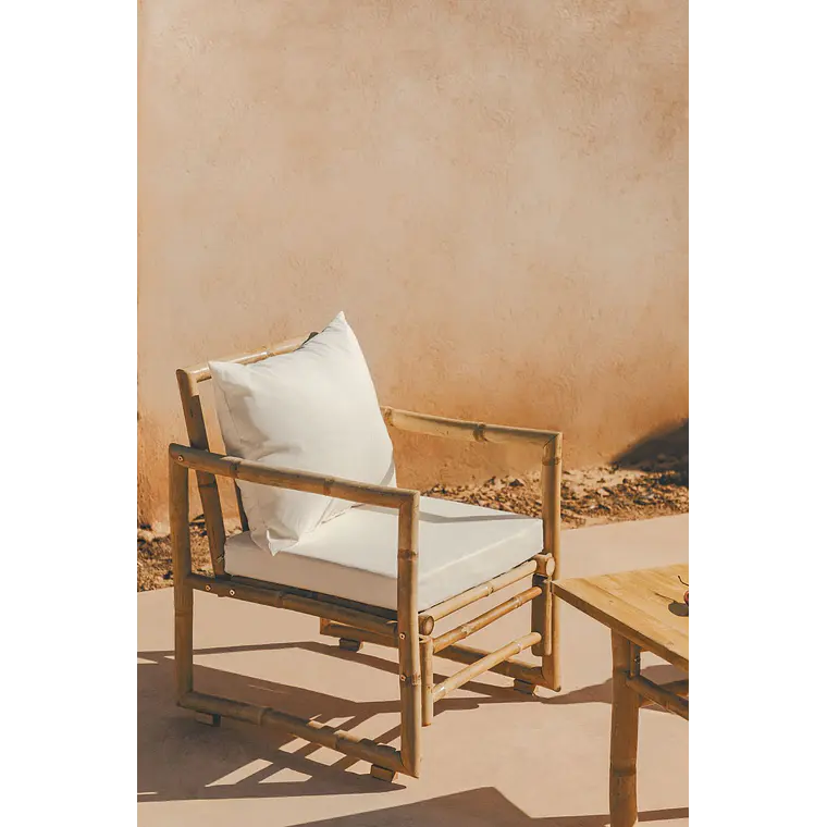 Sillón de jardín en bambú Moria 2