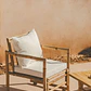 Sillón de jardín en bambú Moria - Miniatura 2