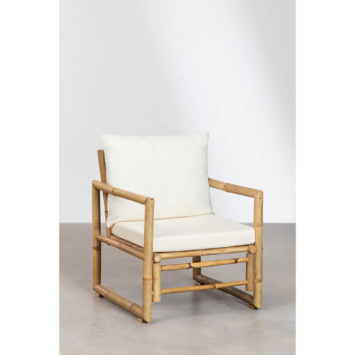 Sillón de jardín en bambú Moria 3