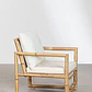 Sillón de jardín en bambú Moria - Miniatura 4