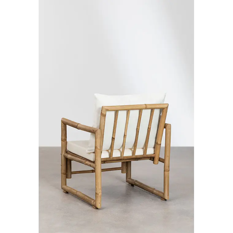Sillón de jardín en bambú Moria 5