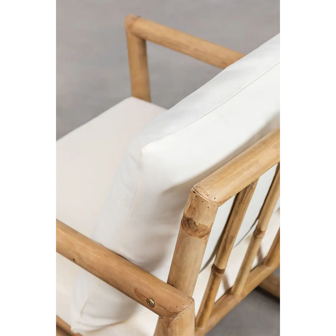 Sillón de jardín en bambú Moria 6
