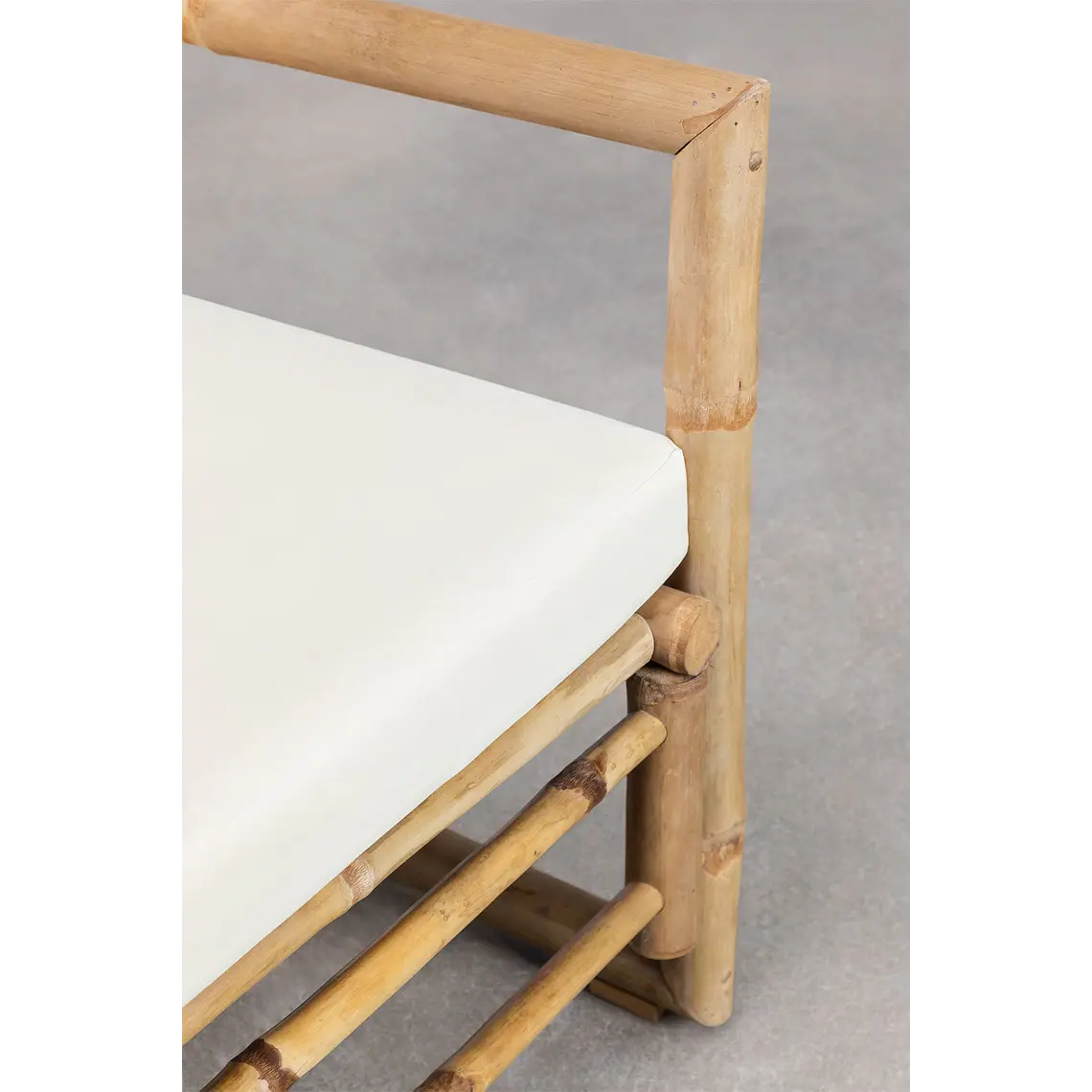 Sillón de jardín en bambú Moria 7