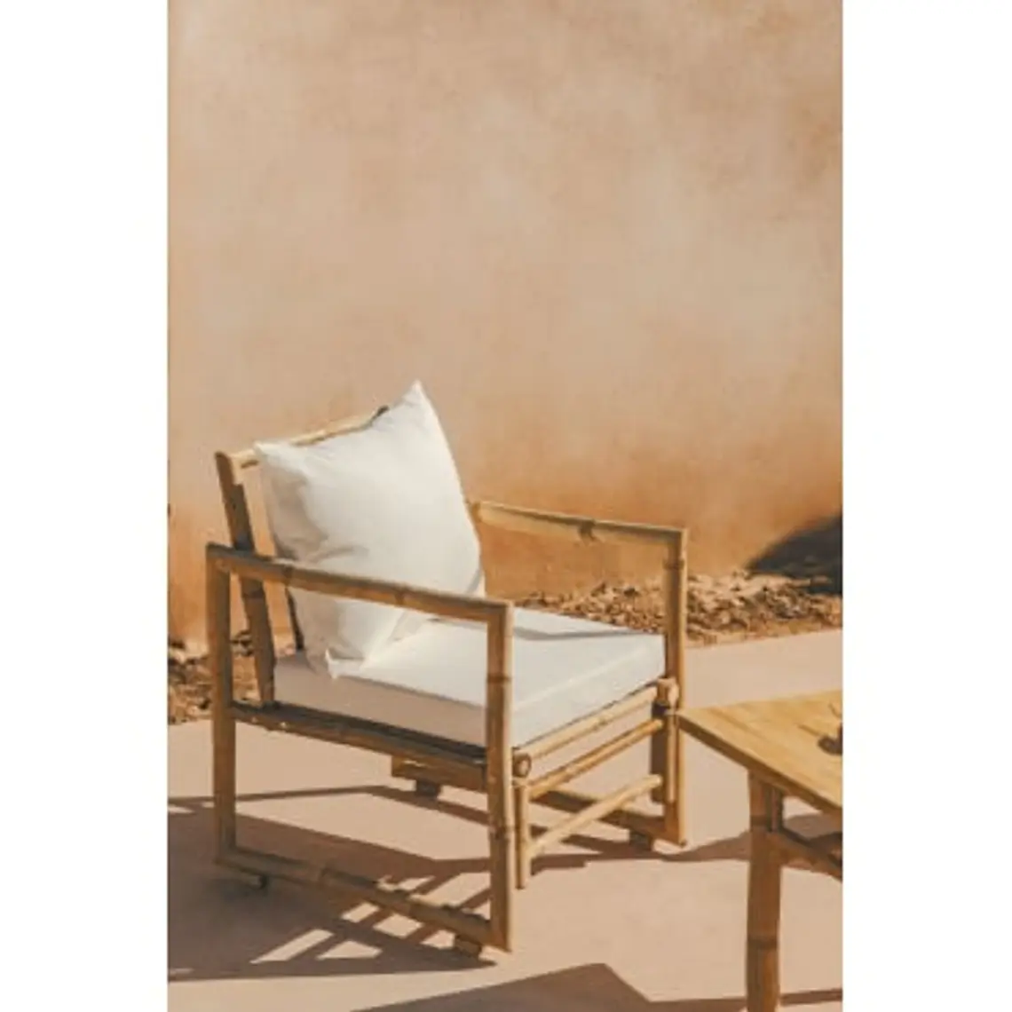 Sillón de jardín en bambú Moria 10