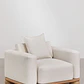 Sillón de jardín en madera de acacia Ilanora - Miniatura 2