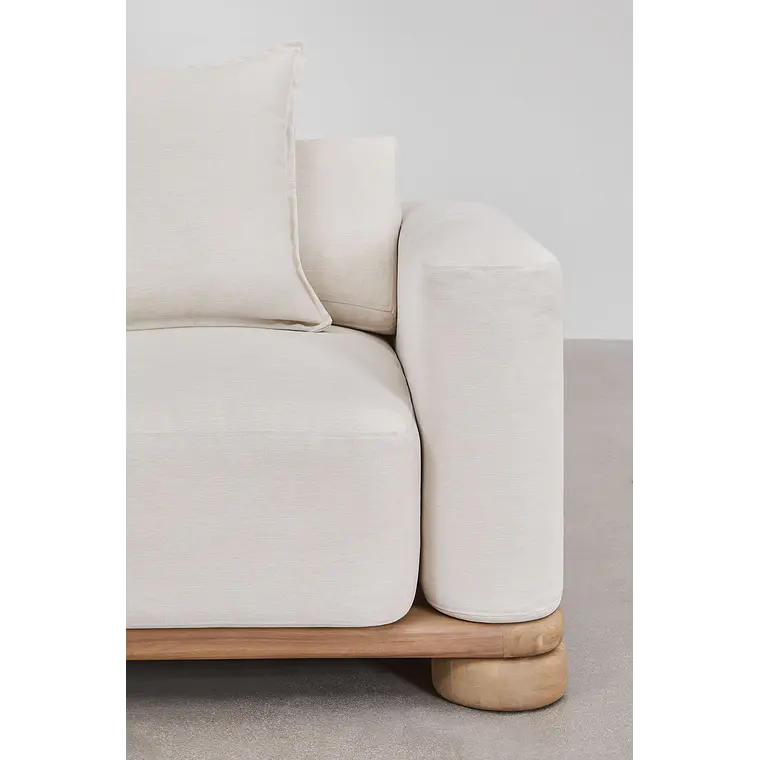 Sillón de jardín en madera de acacia Ilanora 3