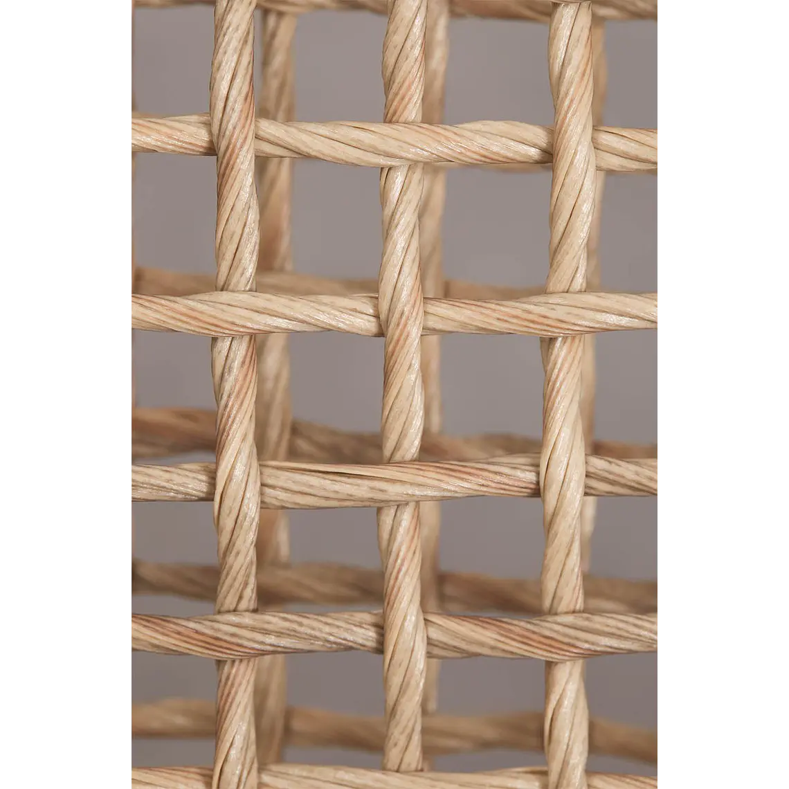 Sillón de jardín en madera de acacia y ratán sintético Moreva 9