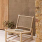 Sillón de jardín en madera de teca Sela - Miniatura 1
