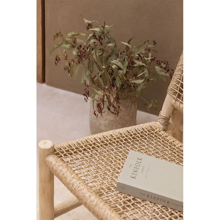 Sillón de jardín en madera de teca Sela 2